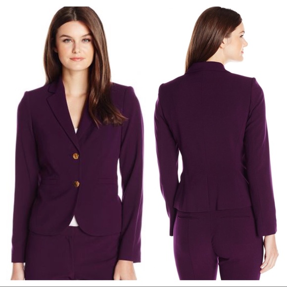 calvin klein purple blazer